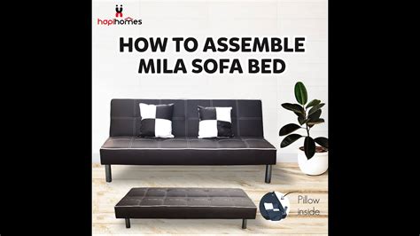 These 13 sleeper sofas are available in all kinds of configurations and colors, and they have a streamlined, sophisticated look while remaining plenty cushy. Mila Sofa bed how to assemble - YouTube