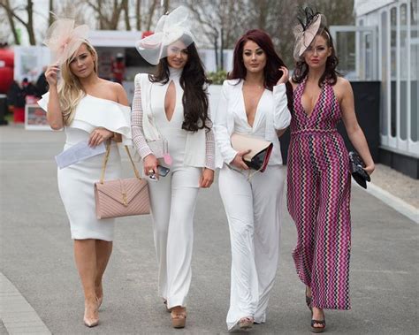 Reality tv star jessica hayes and glamour model katie salmon spent yesterday in the vip box at cheltenham festival for ladies' day. Love Island's Jessica Hayes and model Katie Salmon flash ...