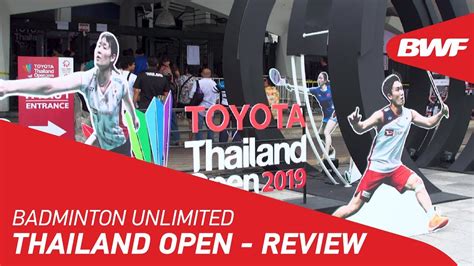 The 2019 thailand masters (officially known as the princess sirivannavari thailand masters 2019 presented by toyota for sponsorship reasons) was a badminton tournament which took place at indoor stadium huamark in thailand from 8 to 13 january 2019 and had a total purse of $150,000. Badminton Unlimited 2019 | TOYOTA Thailand Open - Review ...