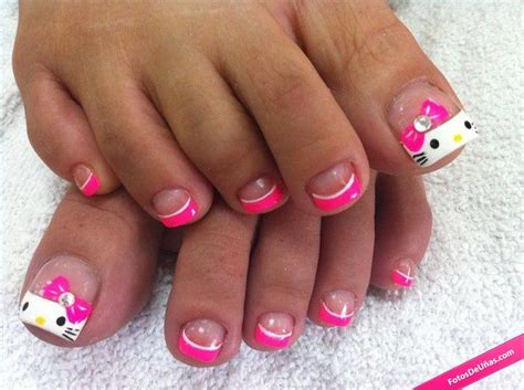 Una pedicura es el tratamiento de las uñas de los pies. Diseño De Uñas Para Pies De Niñas / Decoracion De Unas De ...