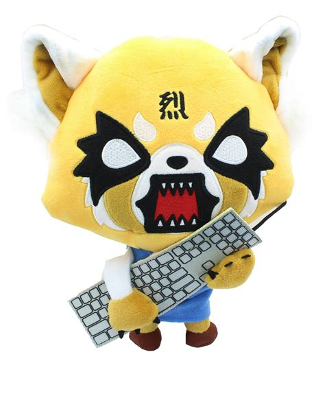 Your walls are a reflection of your personality, so let them speak with your favorite quotes, art, or designs printed on our custom posters! Aggretsuko Rage Face 12 Inch Collectible Plush with Sound ...