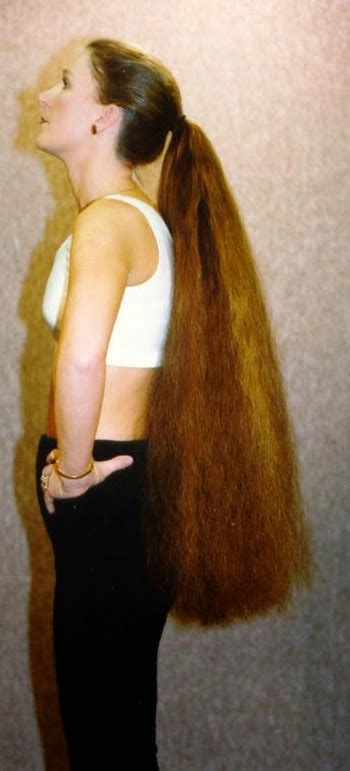 Layers will add some body and bounce to the hair, so have your stylist cut some long layers, or. Long Haired Women Hall of Fame: Anita Ponytails