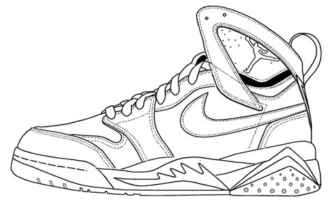 This is a free sneaker coloring page of the air jordan 1 created by kicksart. Coloring Page Of Jordans - Coloring Home