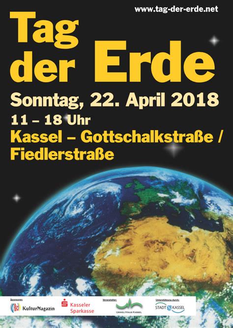 April wird weltweit tag der erde gefeiert. Tag-der-Erde-Plakat-08.03.2018-212432-1 - Kinderladen ...