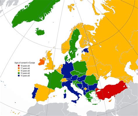 The age of consent is the minimum age at which a person is considered legally competent to consent to sexual acts. Age of Consent in Europe : europe