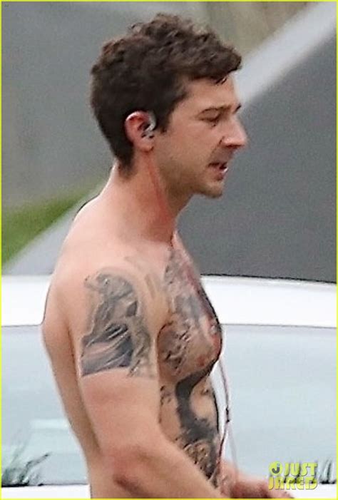 His breakout role was in the movie step up, where he showed off his dance moves. Shia LaBeouf Bares Ripped, Tattooed Torso Going Shirtless ...