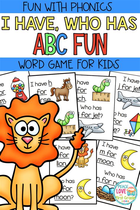 Language exam bulats cambridge try this fantastic video activity on daily routines. I Have, Who Has Game-ABC Fun | Word games for kids ...