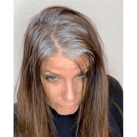 Its natural dark blonde shade is perfect for hair that teeters the line between blonde and light brown. From Box Dye Brunette To All-Over Silver in 2020 | Grey ...