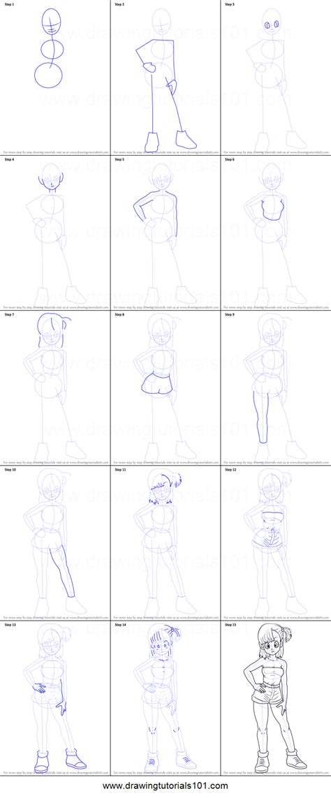 Putting that aside it's a great book. How to Draw Bulma from Dragon Ball Z printable step by step drawing sheet : DrawingTutorials101.com