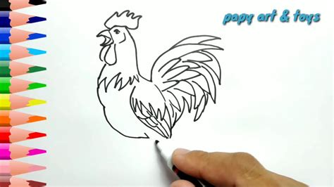 Dan anda bisa memilih gambar lainnya, silahkan di lihat di gallery for mewarnai gambar ayam jago dibawah. AJAIB, belajar cara menggambar AYAM JAGO mewarnai kartun ...