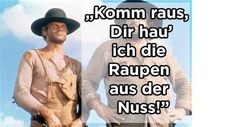 Werft die friedensgabeln ins gemüse und dann hoppikovski folgen. 13 Sprüche von Terence Hill, die nur beste Freunde ...