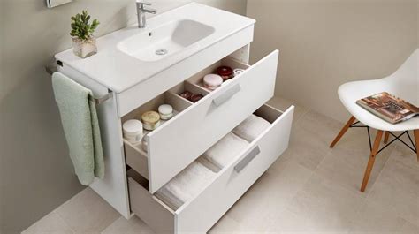 This bathroom cabinet is 400mm wide and 600mm high; Roca bathroom cabinets: array of designs and options ...