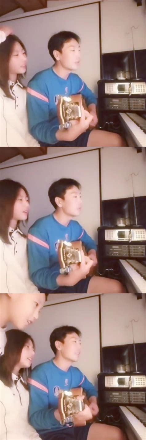 송종국 어떻게 이렇게 잘나오는지 모르겠지만. 송종국, 지아·지욱과 기타치며 찬양가 열창
