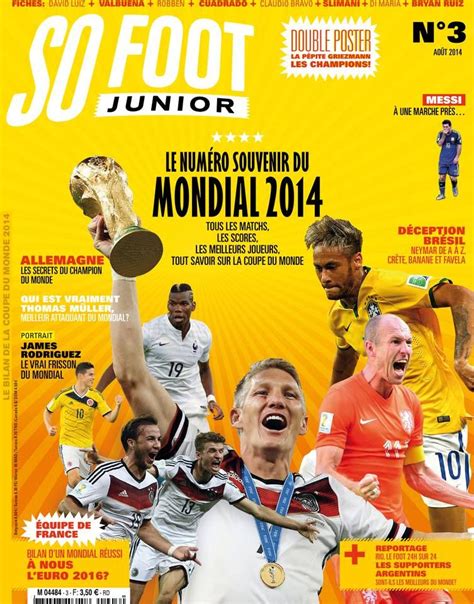 Tottenham, bale'ın yıldızlaştığı maçta burnley'i farklı geçti. So Foot Junior - N° 3 - Août 2014 | Junior, Neymar et Messi