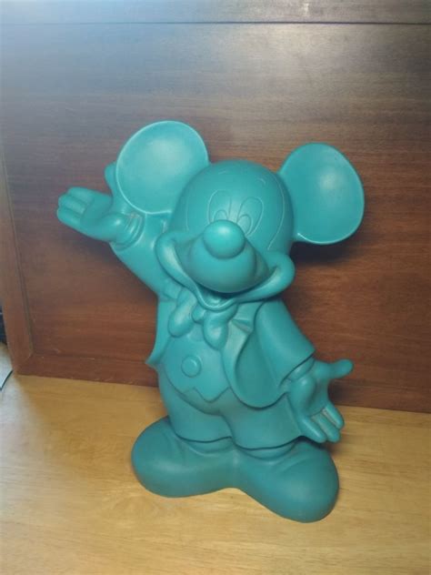 Vintage mickey and minnie mouse themed walt disney collectible lamp. Vintage Mickey Mouse Childrens Night Light Lamp Disney by Heico | Childrens night light, Night ...