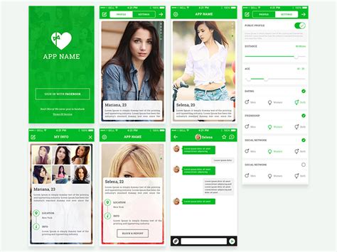 Officially ready to find someone to spend forever with? Dating App UI | Free PSD Template | PSD Repo