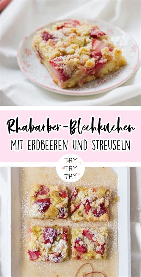 Check spelling or type a new query. Rhabarber Erdbeer Streuselkuchen vom Blech | Rezept in ...