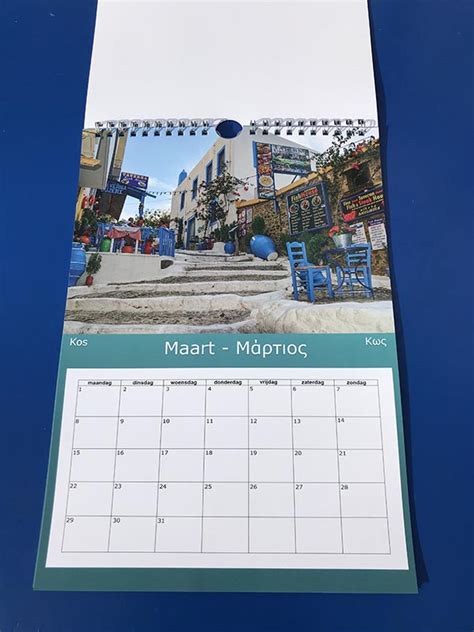 The first calendar week in 2021 begins on monday, the 04/01/2021 and ends on sunday, the 10/01/2021. Griekenland kalender 2021 - A4 formaat - Griekse producten ...