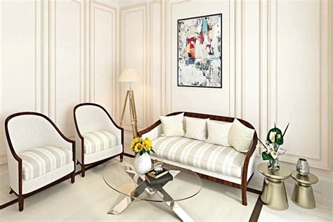 Beberapa motif wallpaper ruang tamu ini bisa bikin ruangan terlihat makin elegan, lo! Inspirasi Desain Interior Ruang Tamu Sederhana Yang Elegan