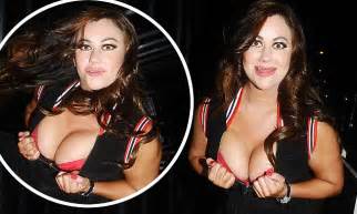 Aprd's youth sports league philosophy. Lisa Appleton reveals her heaving bust in zipped dress