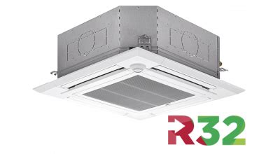 Optional damper sits in the groove. Mr Slim 4-Way Ceiling Cassette Air Conditioning Units