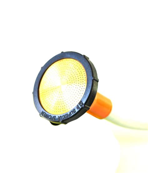Fill a large plastic bag with distilled white vinegar and tie it around your showerhead. Rolling Nature Garden Hose Shower Head (red): Buy Rolling ...