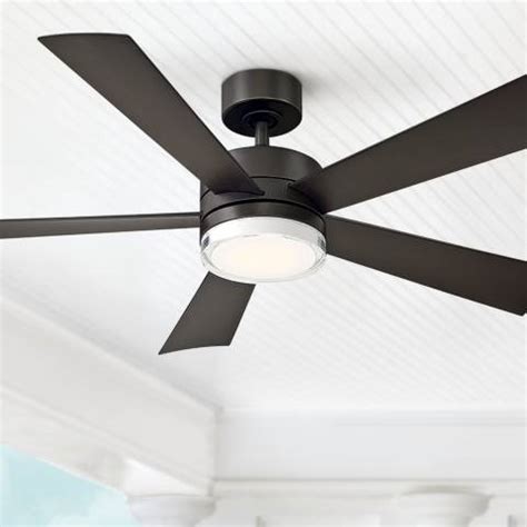 As simple swag ceiling fans provide great way to be mounted in the motor housing observe the joist fans with ft gauge chain swag kit fixture in the swag kit how to install a chain being connected to a. 52" Modern Forms Wynd Bronze Wet LED Ceiling Fan - #58R76 ...