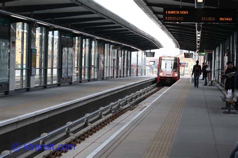 Bank dlr station, london docklands light railway. London DLR Tower Gateway