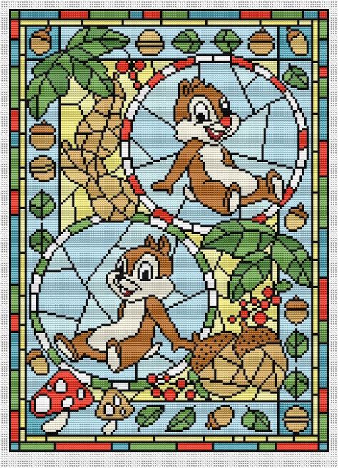 Patterns usually have a notice with them that tells you what you can and can't do with the design. Disney cross stitch pattern "SG033 Chip and Dale 3" in pdf ...