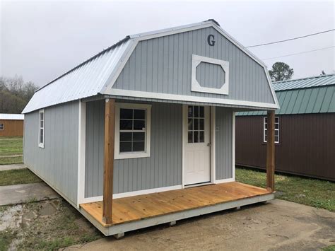 This style has two primary appeals. Graceland Lofted Barn Cabin | Portable cabin for sale at ...