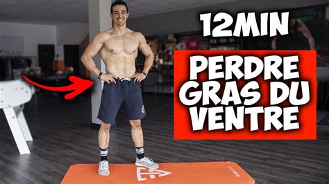 Perdre le gras du ventre en 12min ! (circuit cardio maison) - YouTube