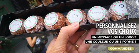 La boutique au rez de chaussée propose les choux individuellement ou dans de ravissantes boites de 6 ou de 12. Odette Paris