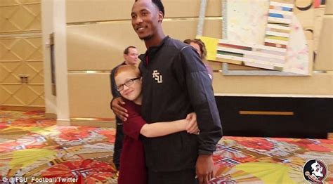 He said the boy started and held a great conversation. FSU's Travis Rudolph who ate lunch with autistic boy ...