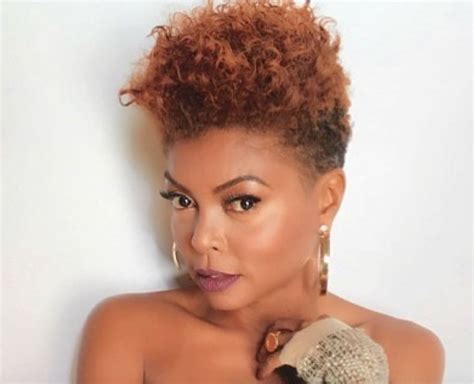 Henson's side swept braid style | exploring … taraji hairstyles exceptional taraji p henson short hairstyles … 11 times taraji p. Taraji P Henson Looks Fab After Debuting Her Natural Crop ...