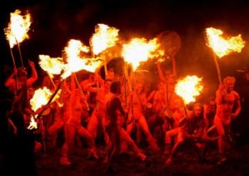 «the wheel of the year» #beltaine is a time when the veil is thin. The Druids of Calton Hill - Edinburgh Beltane Fire ...