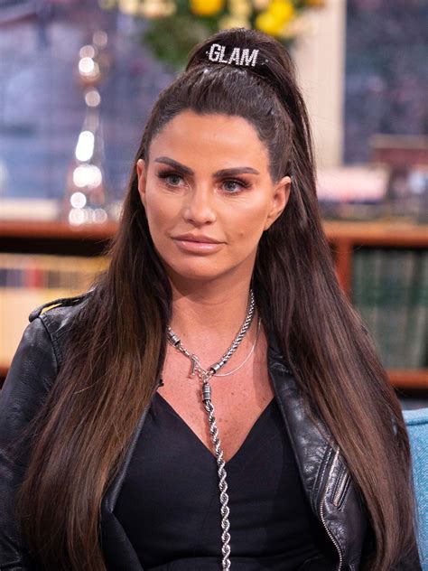 Katie price, who is also known as jordan price is a british glamour model and also an equestrian rider. Katie Price's post-surgery bum is 'too big for her clothes'