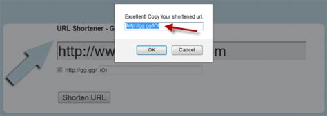 Enter the url that you wish to shorten in the textbox and click the button shorten url. gg.gg - Another But Very Promising URL Shortening Service