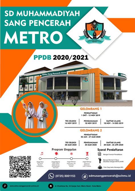 (1) calon peserta didik baru kelas 10 (sepuluh) sma atau. PPDB TP. 2020/2021 | Desain, Gelombang