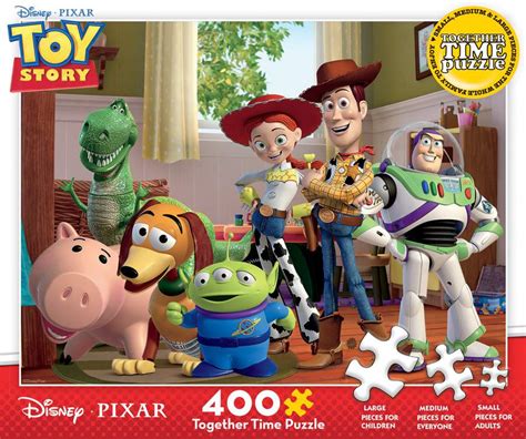 Custom made surprise we are going to disney puzzle! Toy Story 400 Pieces Together Time Puzzle