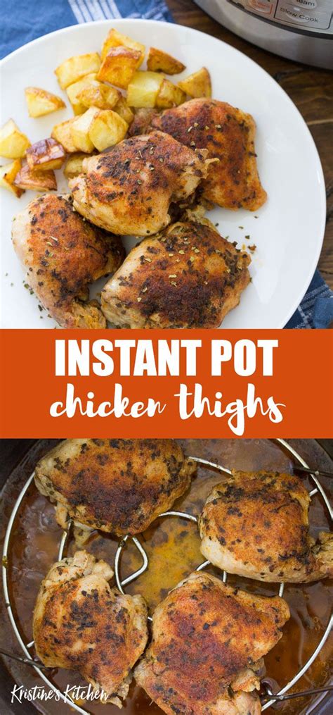 These boneless chicken thighs were smouldered in the best chicken marinade. Instant Pot Chicken Thighs | Instant pot recipes chicken, Instant pot chicken thighs recipe ...