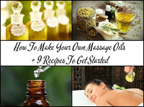 If the answer is yes, then this is the right place to be in. How To Make Massage Oils + 9 Recipes To Get Started
