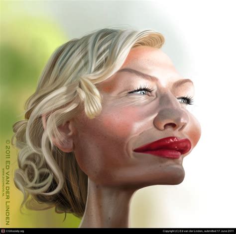 Carl van loon is considered a very rich and important man in the limitless world. Cate Blanchett by Ed van der Linden