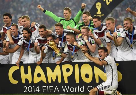 Las dos últimas campeonas del mundo se enfrentan en múnich por la nueva uefa nations league. Imagenes Alemania Campeón 2014 | Mundial de Brasil FIFA