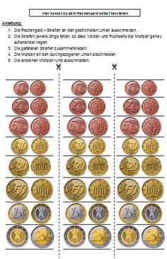 Das amt für veröffentlichungen der europäischen union bietet seine europakarte 2018/2019 kostenlos zum download an. Spielgeld und Rechengeld zum Drucken und Ausschneiden ...