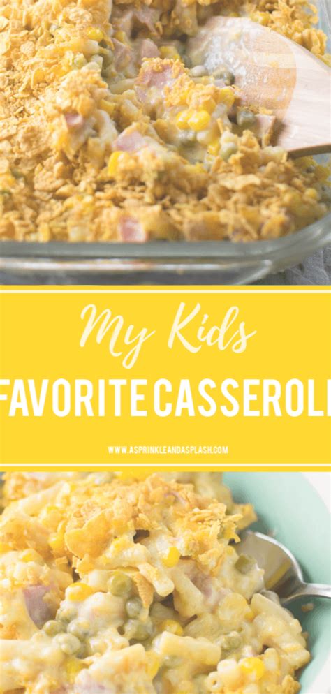 This is the perfect casserole for kids who are picky ...