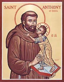Il santo del giorno 13 giugno è san antonio di padova sacerdote e dottore della chiesa. Il santo del giorno - Sant'Antonio di Padova (con immagini ...