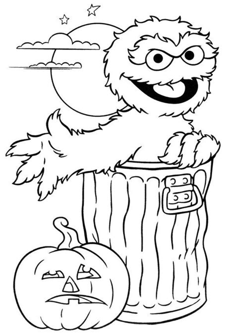 Maybe you would like to learn more about one of these? Image result for cookie monster face | Halloween coloring ...