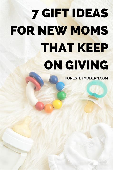 Unique baby gifts for new parents. 7 Perfect Gift Ideas for New Moms That Keep On Giving ...