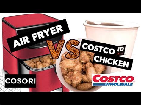 The result is chicken wings that are soft and tender on the inside and super crispy on the outside. Costco Chicken Wings VS Air Fryer 집에서 #코스트코 #치킨 윙스 에어 ...