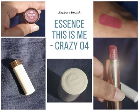 Essence This is Me Lipstick Review - 04 Crazy - ReviewGala.com - Book review - Product Review